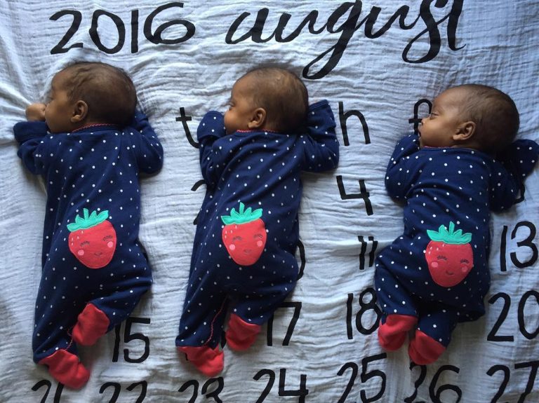 Mãe cria Instagram para revelar o dia-a-dia das suas filhas tri-gémeas, e o resultado é maravilhoso