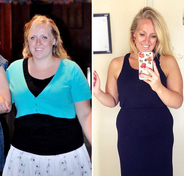 Tirou foto do «antes e depois» de perder 2 quilos, para mostrar que a balança engana