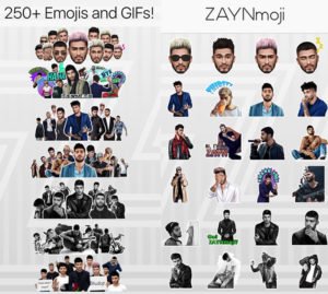 Zayn lança app de emojis