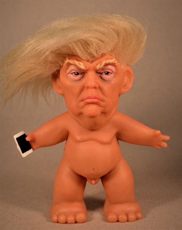 Este boneco de Trump nu ficou tão viral, que já há uma campanha para o produzir em massa