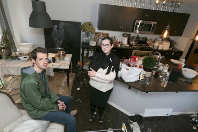 Este casal alugou a sua casa através do Airbnb, que ficou num estado lastimável