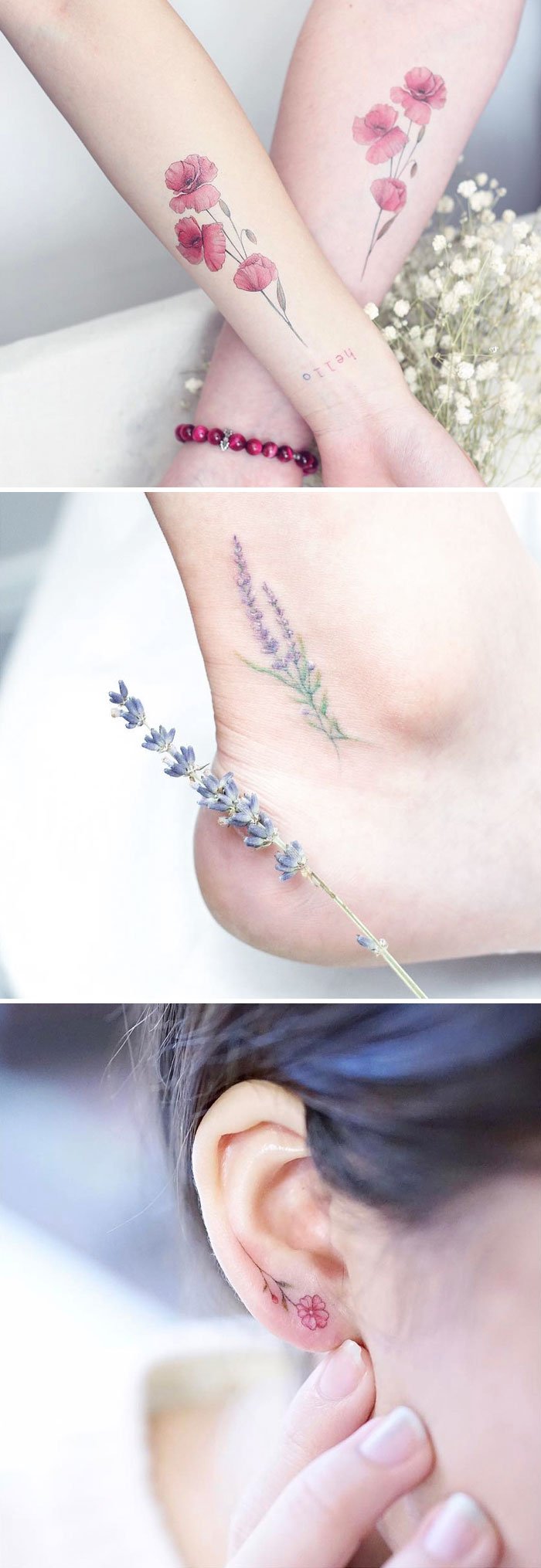 10 tatuadores que usam flores, para te inspirar a fazer uma nesta primavera
