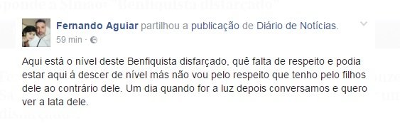 Simão Sabrosa pede desculpa pelo &#8220;Erro Crasso&#8221;