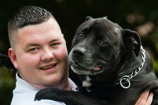 Este cão evitou o suicídio do dono, e depois foi o dono que lhe tentou salvar a vida