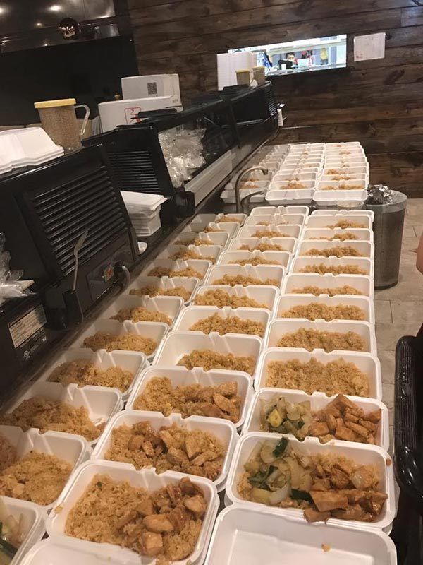 Fez 1000 refeições para as vítimas do furação Harvey, e não teve qualquer destaque nos media