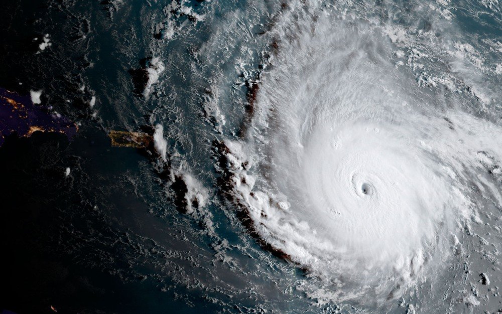 As primeiras imagens de destruição do furacão Irma são impressionantes