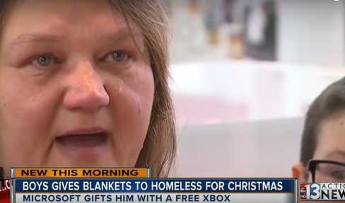 Menino de 9 anos desiste de receber X-Box de 300€ para dar cobertores aos sem-abrigo