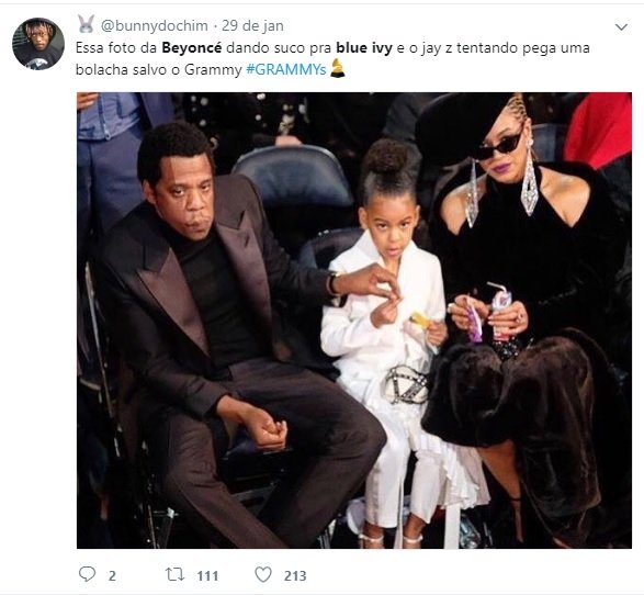 Beyoncé levou lanche para a filha comer durante a cerimónia, e a internet adorou&#8230;
