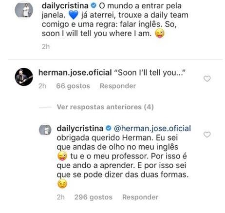 Herman José corrige Cristina Ferreira, e ela responde-lhe com ironia