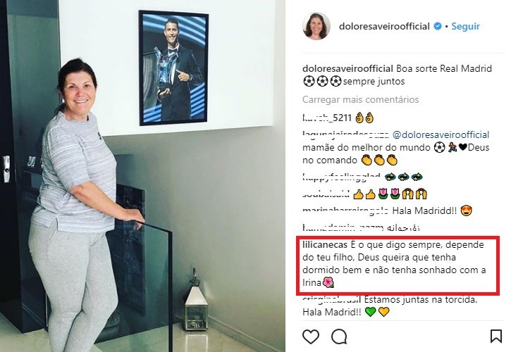 O infeliz comentário de Lili Caneças a Dolores Aveiro sobre Ronaldo: &#8220;Deus queira que não tenha sonhado com a Irina&#8221;