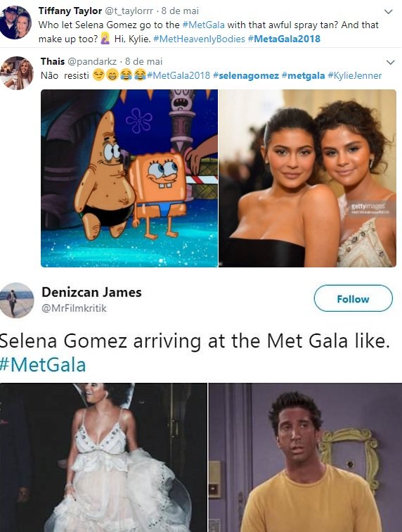 Selena Gomez responde às criticas que sofreu após o MET Gala