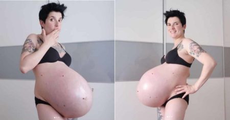 Mãe de gémeos revela como ficou a sua &#8220;barriguinha&#8221; depois da gravidez