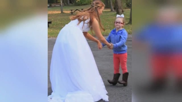Video: Menina autista confundiu noiva com a Cinderela, e a reacção foi maravilhosa