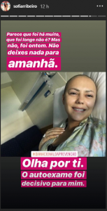 &#8220;Que coragem!&#8221; Sofia Ribeiro partilha foto inédita do peito e alerta para a prevenção do cancro