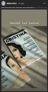 &#8220;Quem é afinal&#8230;?&#8221; Cristina Ferreira revela capa da revista CRISTINA