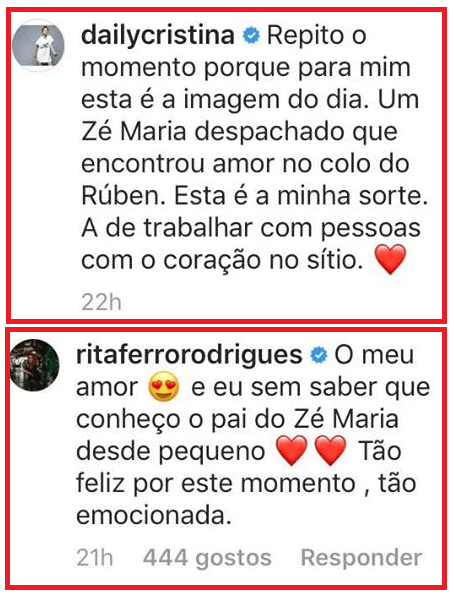 Rita Ferro Rodrigues orgulhosa do marido: &#8220;Tão feliz por este momento, tão emocionada.&#8221;