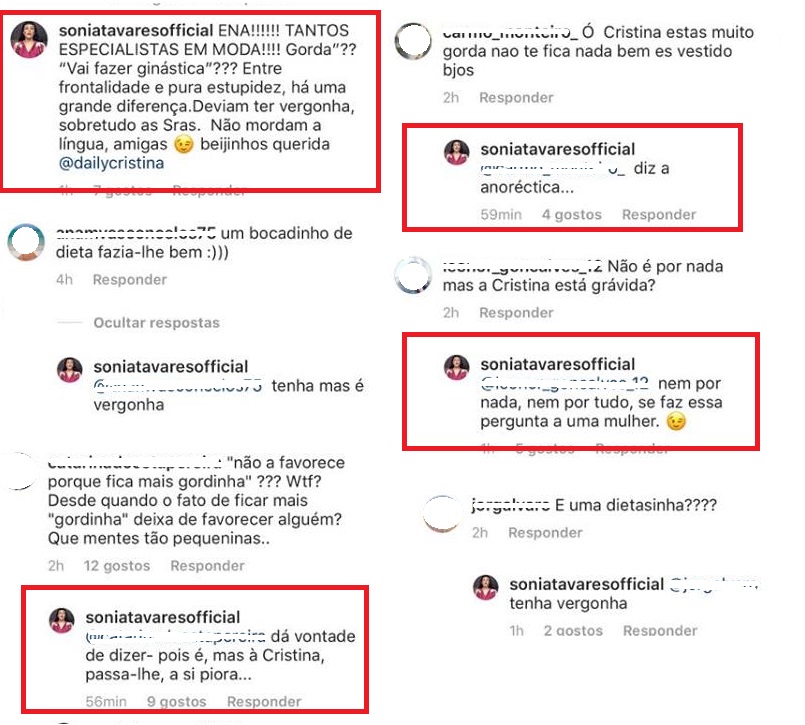 Em defesa de Cristina Ferreira, Sónia Tavares &#8216;ataca&#8217; seguidores que arrasaram apresentadora