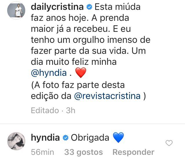 A mensagem emotiva de Cristina Ferreira a Rita Pereira em dia de aniversário