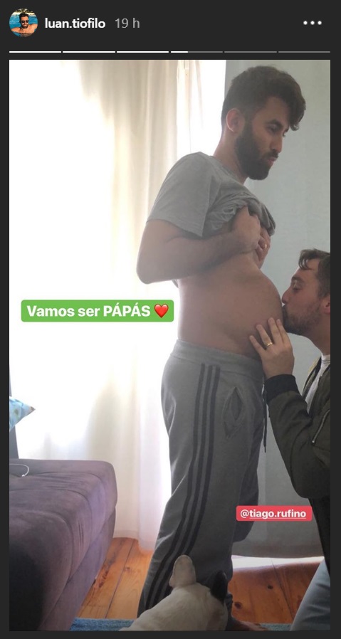 Tiago Rufino e Luan Tiófilo da &#8216;Casa dos Segredos&#8217;: &#8220;Finalmente vamos ser pais&#8221;
