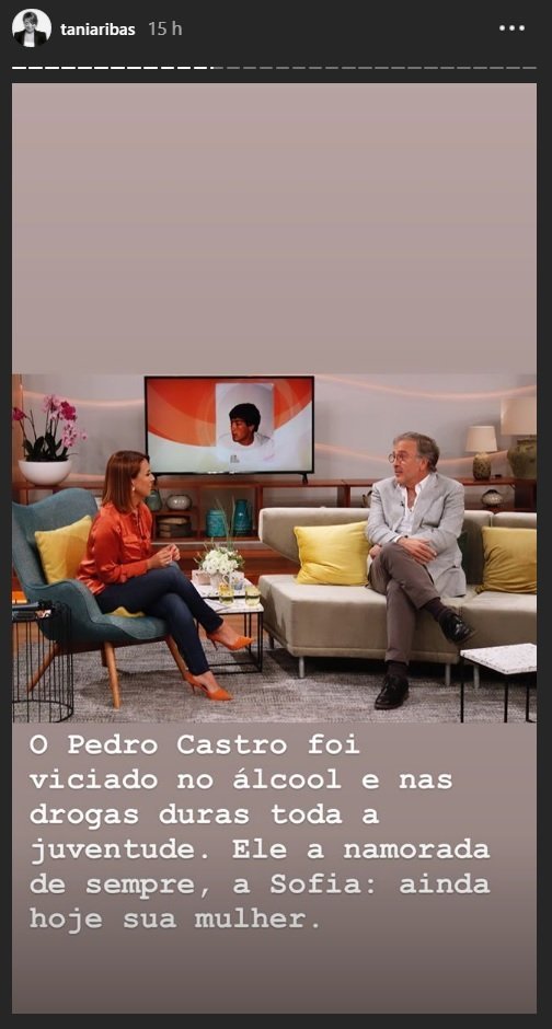 Tânia Ribas de Oliveira emociona-se em directo: &#8220;Provavelmente, a melhor entrevista da minha vida&#8221;