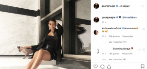 Georgina Rodriguez publica foto &#8220;sensual&#8221; no Instagram e Katia Aveiro comenta