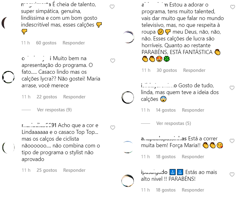 &#8220;Casaco lindo mas os calções de lycra&#8230;&#8221;: Look de Maria Cerqueira Gomes divide opiniões nas redes sociais