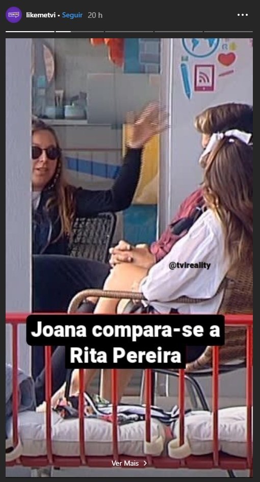 Joana Madeira acusa colegas de a criticarem por ser quem é, e compara-se a Rita Pereira