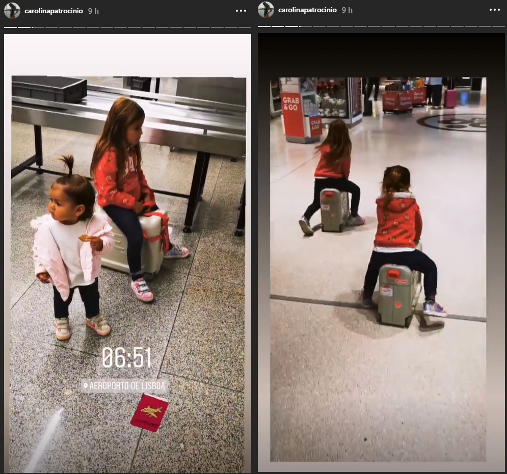 Video: Filha mais nova de Carolina Patrocínio &#8220;encanta&#8221; passageiros em avião