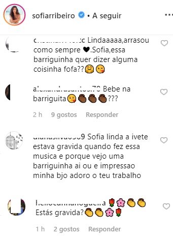 Sofia Ribeiro partilha nova foto e fãs questionam: &#8220;Estás grávida?&#8221;