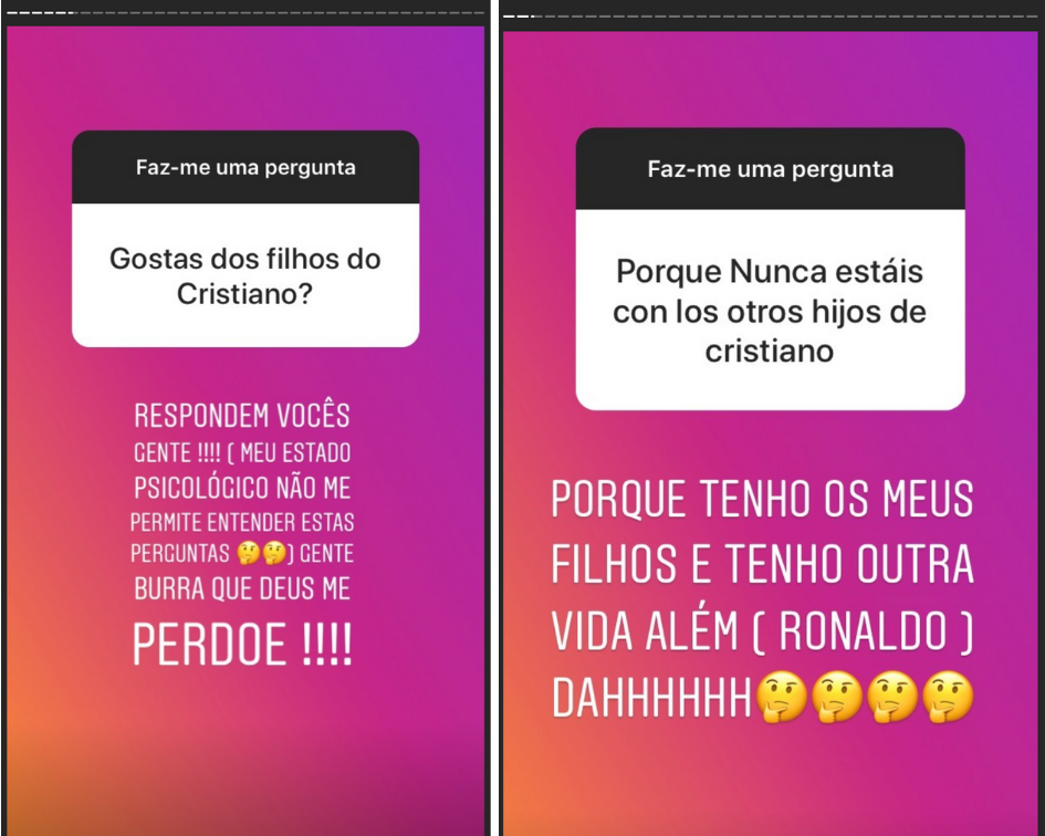 &#8220;Gostas dos filhos do Cristiano?&#8221;: Katia Aveiro irrita-se com perguntas dos fãs