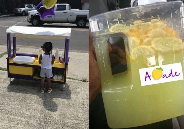 Menina de 3 anos vende limonadas para angariar dinheiro para bebés necessitados
