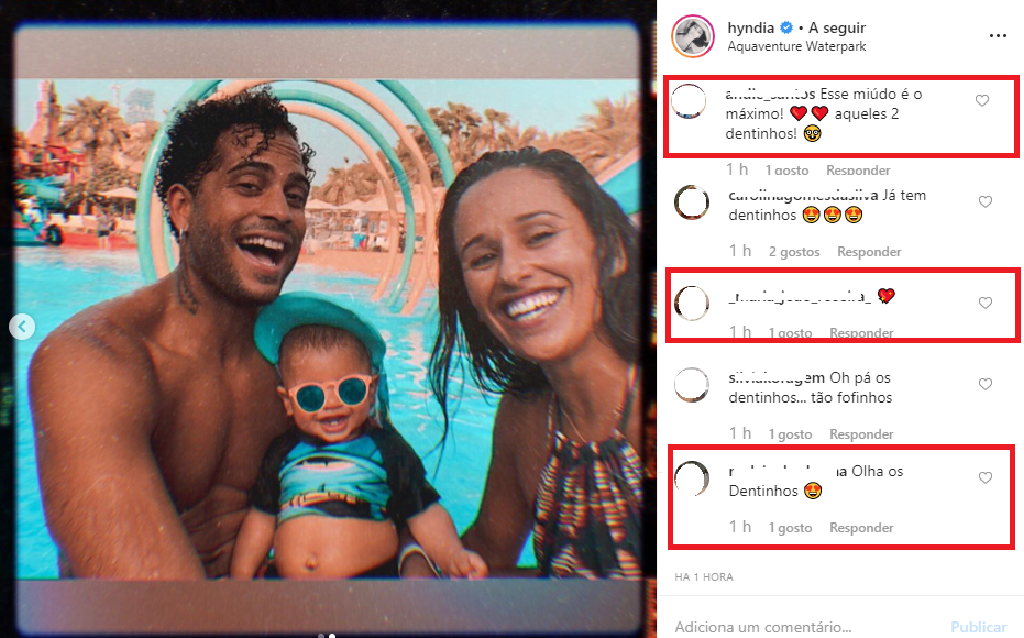 Rita Pereira partilha foto de família mas são os primeiros dentes de Lonô que fazem as delícias dos fãs