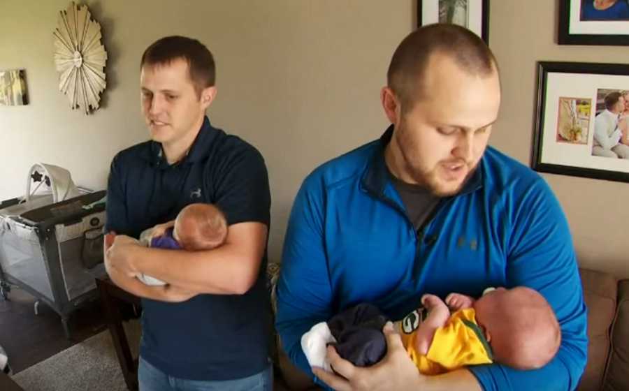 Video: Irmãos gémeos idênticos foram pais de dois meninos no mesmo dia