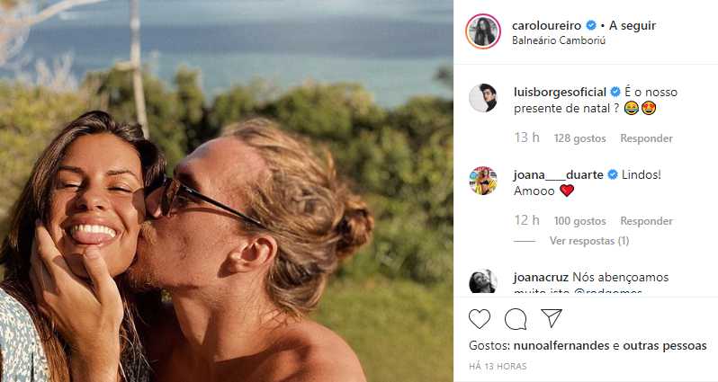 Carolina Loureiro e Vitor Kley assumem finalmente o namoro