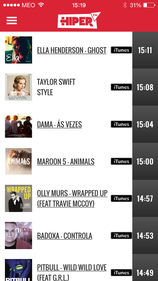 Hiper Fm Mobile // Apps iPhone, iPad, Android