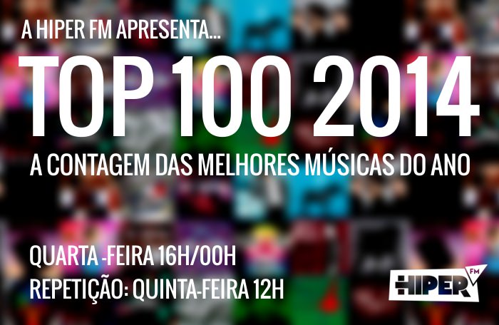 Top 100 2014 na Hiper FM.