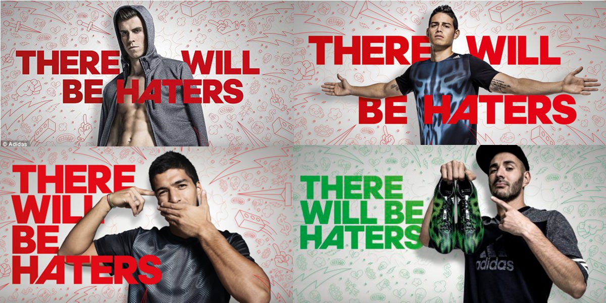 Novo anúncio genial da Adidas: &#8220;There will be hatters&#8221;.