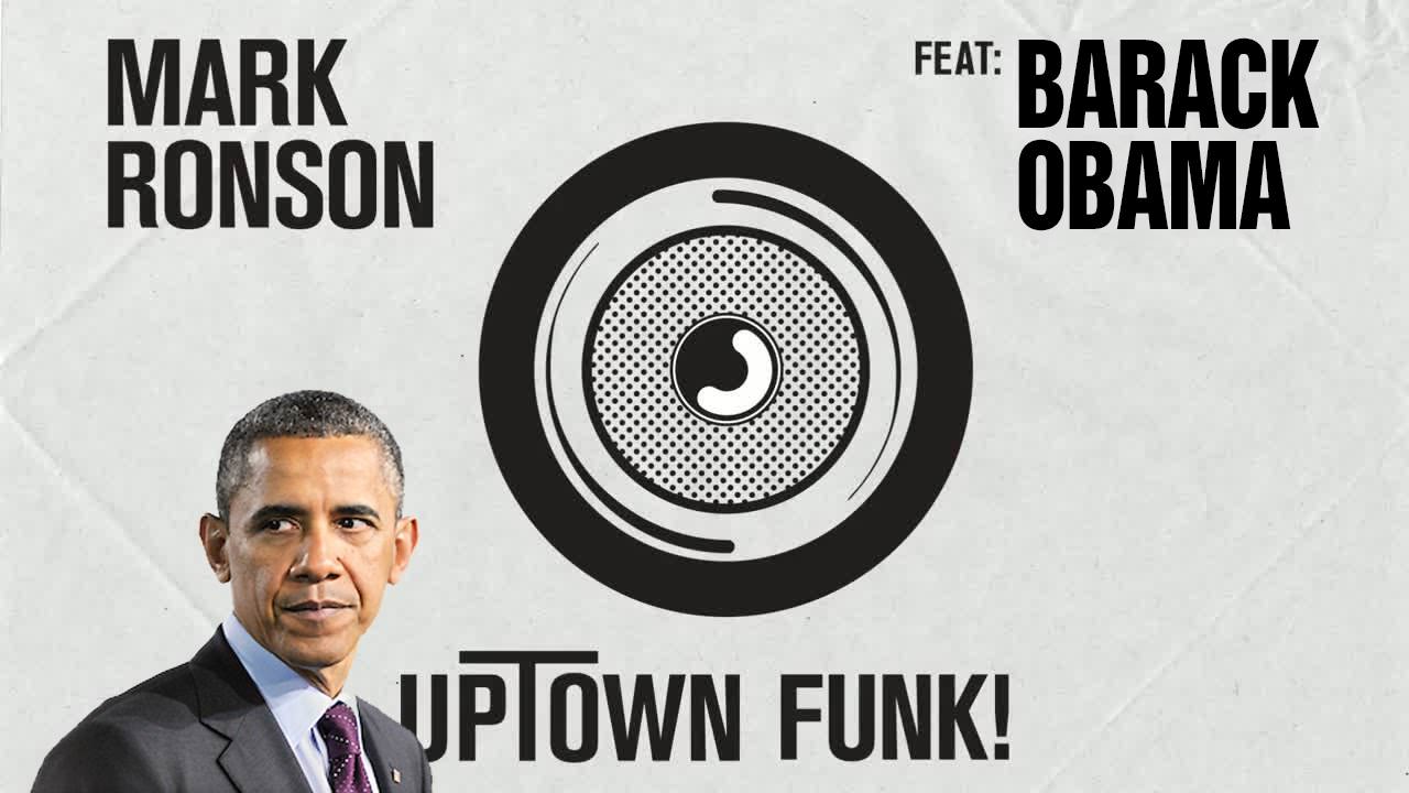 Barack Obama canta Uptown Funk&#8230; Bom demais.