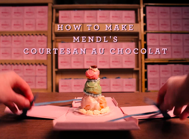 Como fazer o &#8220;Courtesan au Chocolat&#8221; do filme Grand Budapest Hotel.