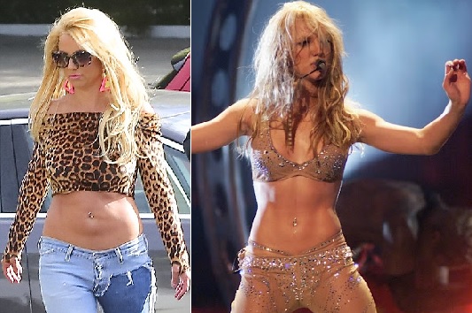 Britney Spears já não é o que era!!