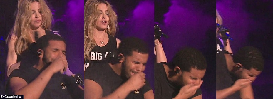 Madonna beijou Drake e ele detestou!