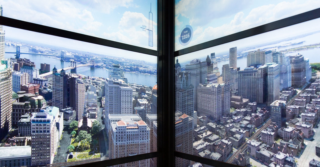 Elevador do World Trade Center faz viagem em time-lapse pela história de NY.
