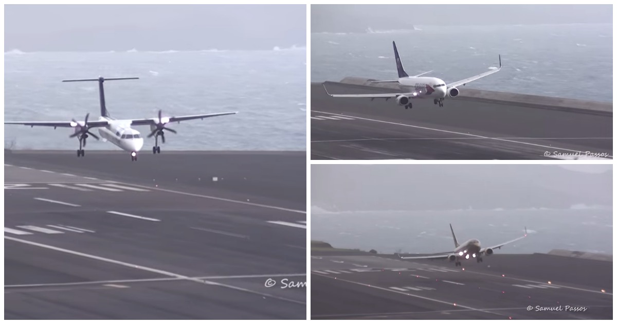 Video mostra por que razão o Aeroporto da Madeira é dos mais perigosos do mundo.