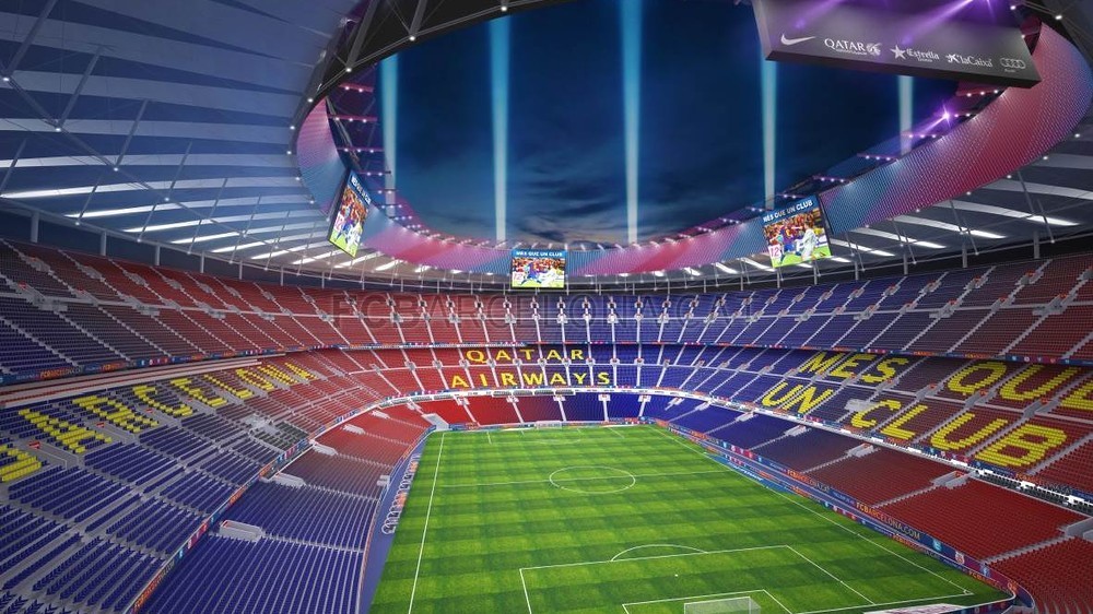 O novo estádio do Barcelona revelado em vídeo&#8230;