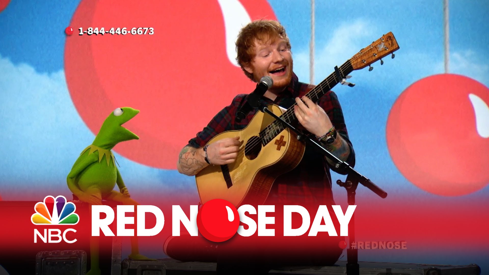 Ed Sheeran e Sapo Cocas fazem dueto fofo demais&#8230;