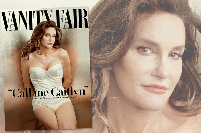 Bruce Jenner, que agora é Caitlyn, apresenta-se na capa da Vanity Fair