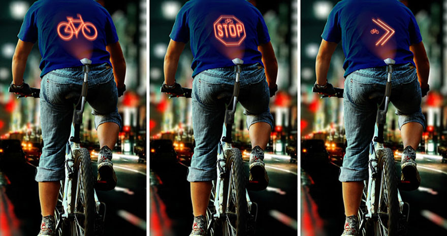 Cyclee: sinalizador revolucionário para ciclistas