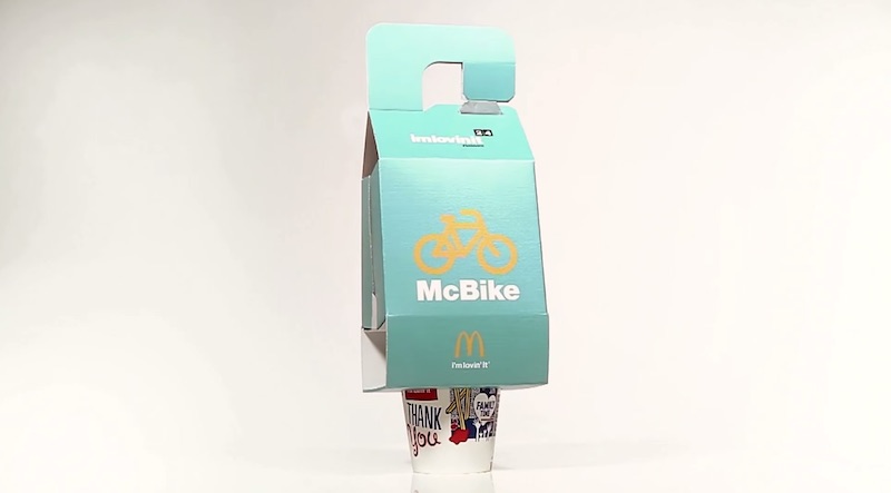 McBike: o take-away para quem anda de bicicleta