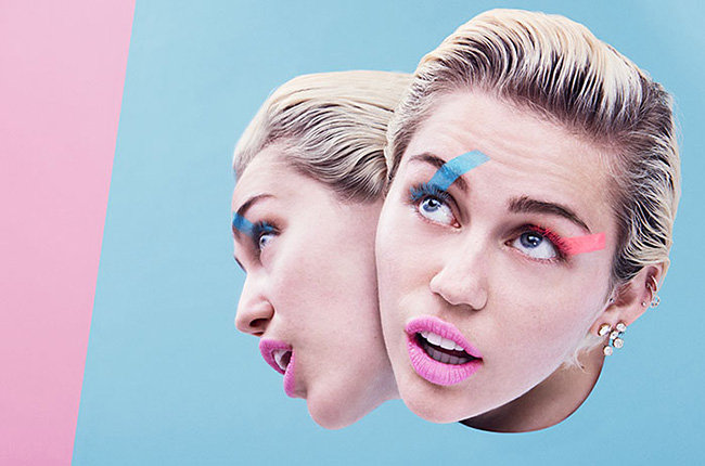 Miley Cyrus extremamente nua, na Paper Magazine