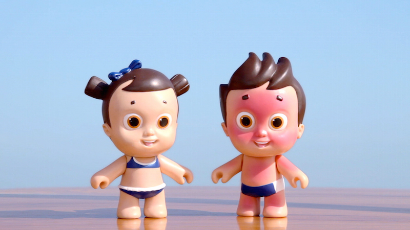 Nivea Doll: campanha original explica ás crianças a importância do protector solar&#8230;